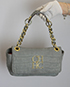 Bolso Al Hombro Efecto Cocodrilo, vista frontal